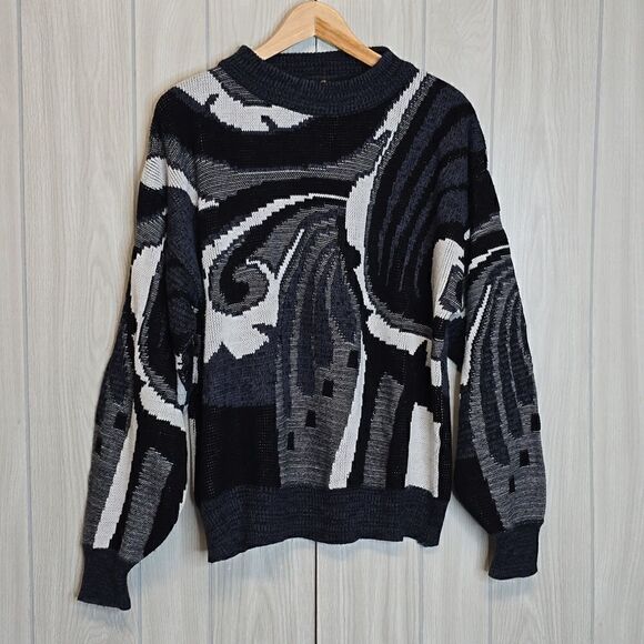 Sasson | Soft Abstract Sweater - Picture 1 of 7
